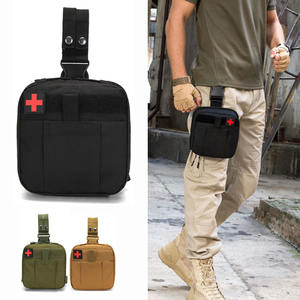 Trousse médicale tactique, sac Molle, camping en plein air, trousse de premiers soins d'urgence, utilitaire, EDC <span class=keywords><strong>pas</strong></span> <span class=keywords><strong>cher</strong></span>, petit outil de survie pour la chasse, sac de jambe - Product Image 2