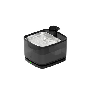 Fontaine à eau automatique sans fil à grande capacité (3,2 L) pour chat et chien, avec plateau en acier inoxydable, alimentée par batterie, pour plusieurs animaux - Product Image 4