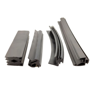 EPDM <b>Rubber</b> Sealing <b>Strips</b> Customizable Black High Temperature Resistant For Industrial Applications - Product Image 1