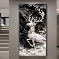 Panneau mural en feuille de marbre UV haute brillance, imperméable et facile à nettoyer pour la décoration intérieure des bureaux et des maisons