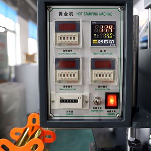 Large New Pneumatic Heat Transfer <b>Printer</b> Press Embossing JD-300 Automatic Hot Foil Stamping Machine for Leather Paper - Product Image 3