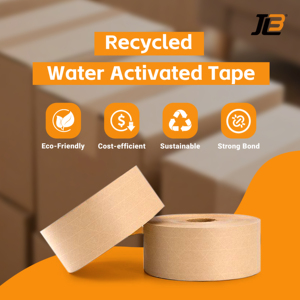 Ruban adhésif activé par l'eau renforcé et recyclable JLN-37120R - Product Image 1