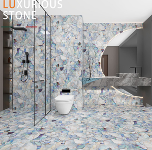 Moderno de lujo 600x600mm brillante mármol esmaltado porcelana antibacteriano ACCENTS azulejos Interior habitación ladrillo refractario pared piso - Product Image 4