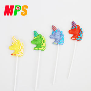 Bonbons durs personnalisés à saveur de licornes, de sucette halal et de fruits délicieux dans un emballage de boîte nostalgique - Product Image 4