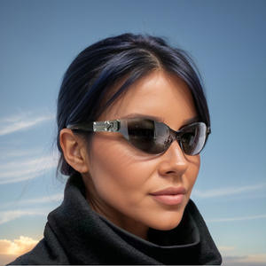 Ldh 6778 Lunettes de soleil de sport monobloc, verres polarisés PC, protection UV400, pour le cyclisme, les activités de plein air, design unisexe - Product Image 5