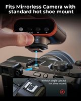Flash Speedlite para Cámara SmallRig RS20 Mini, para Canon y Sony, GN12, Batería de 2000mAh, OLED, 8 Niveles, 500 Destellos de Potencia Máxima/1.8s