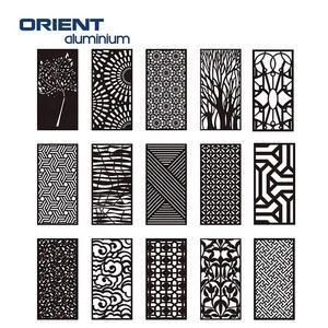 กระจังหน้าโลหะสำหรับตกแต่งแผงกั้นตัดด้วยเลเซอร์แผง<span class=keywords><strong>กั้น</strong></span>ตัดด้วยเลเซอร์สำหรับตกแต่งสวนอลูมิเนียม - Product Image 1