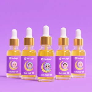 Aceites orgánicos de almendras de jojoba prensados en frío para bebés, niños pequeños, aceite nutritivo para el cabello inspirado en Menta refrescante vegana para - Product Image 5