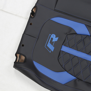 Coprisedile Personalizzato GANE 26 Anni Nuovo Adatto per <span class=keywords><strong>Volkswagen</strong></span> Golf Interni in Pelle Resistente all'Usura Traspirante Nero Blu - Product Image 5