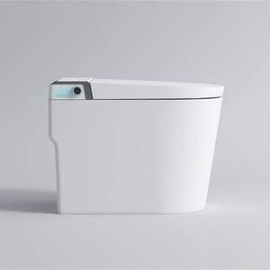 En gros, WC intelligent moderne avec bidet électrique, chauffage instantané, à poser au sol, double <span class=keywords><strong>chasse</strong></span>, pour salle de bain <span class=keywords><strong>d</strong></span>'hôtel - Product Image 4