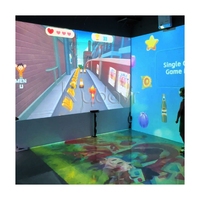 Activer la projection interactive en temps réel sur le mur Suivi des mouvements du corps Fitness Sports Challenge Ar Games pour les enfants
