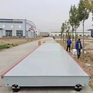 Hochwertige Tragbare Mobile Elektronische Digitale Wiegebrücke LKW-Gewichtswaage Wagen-Balance-Waage Mit Rampen - Product Image 4