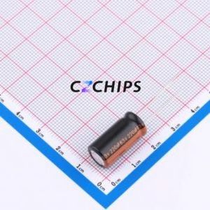 RXW221M1JBK-1020ตัวเก็บประจุอลูมิเนียมอิเล็กโทรไลติกผ่านรู D10xL20mm 20% 63V 885mA-100kHz - Product Image 1