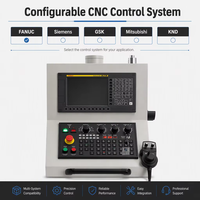 Centre d'usinage vertical CNC 3 axes haute précision SHANDONG HUAWEI BT50 GMC2013 24 bras ATC Système de contrôle Fanuc