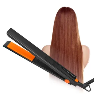 Customized Supplier Hair Straightener Planchas Para Cabello High Quality Flat Irons LCD Display With Lock Design
