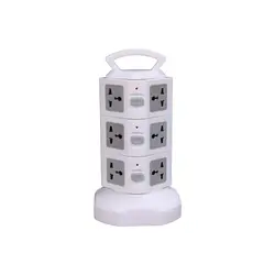 Factory Sale New Products Upgraded Vertical Extension Lead Multi Power <strong>Plug</strong> Strip <strong>Tower</strong> With USB ports - Product Image 5