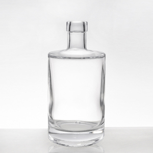 Botella de Tequila Vacía Transparente Rectangular de 500ml 700ml 750ml, Botella de Vidrio para Licor, Ginebra, Ron, Vodka, <span class=keywords><strong>Mezcal</strong></span> con Tapones de Corcho de Madera - Product Image 2