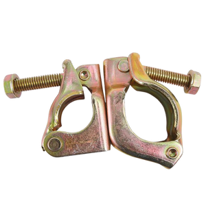 Collier de serrage pivotant pour échafaudage en acier pressé durable, double coupleur de fixation pour tuyaux, coupleurs pressés - Product Image 5