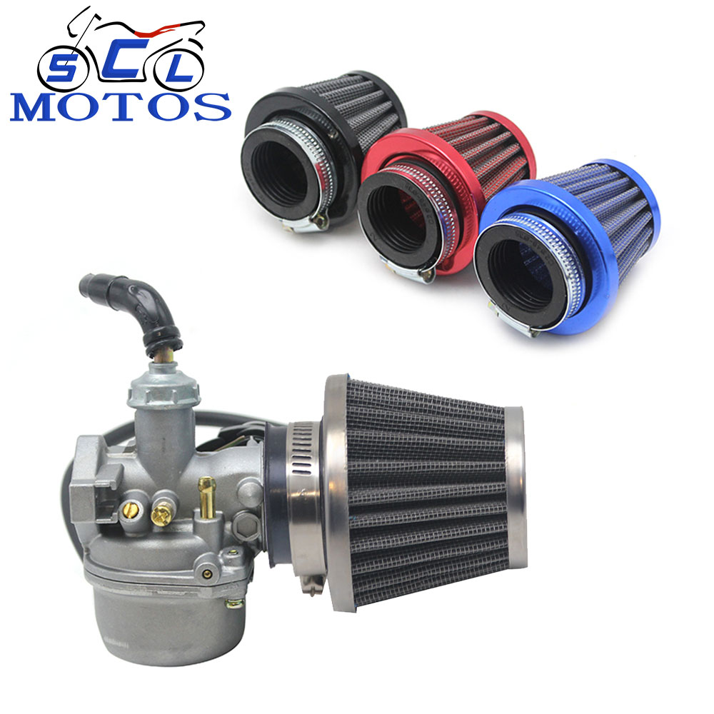 Карбюратор ATV PZ19 с 35 мм Универсальный Три цвета мотоцикл воздушный фильтр для 50cc 70cc 80cc 90cc 110cc 125cc