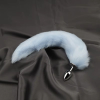 Queue de renard longue et colorée en peluche, plug anal en métal, jouet sexuel SM, queue sexy pour couple, plug anal pour femme, best-seller