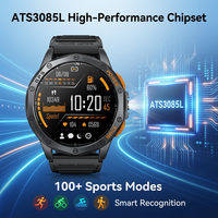 Reloj Inteligente GPS K67 de Venta Directa de Fábrica OEM CACGO, para Hombre y Mujer, con Linterna LED, Resistente al Agua 3ATM, Brújula