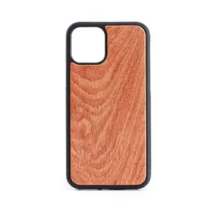 2024 Trendy Eco-Friendly Mobile Phone Bags & Cases Customizable logo Wooden Phone Case for iPhone 14 13 11 Xs Max Wood Cover