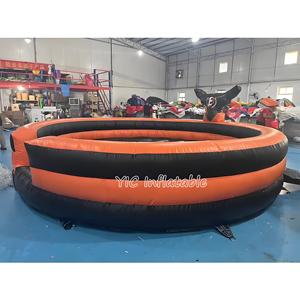 Toro Mecánico Inflable Comercial para Rodeo con Colchón de Seguridad, Juego de Montar al Toro - Product Image 1