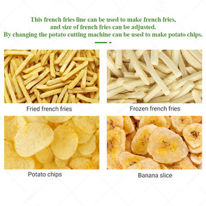 Nouvelle ligne de production entièrement automatique à haute productivité pour frites croustillantes et frites surgelées à petite échelle - Product Image 6