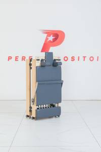 Machine de Pilates pliable en bois et cuir microfibre, équipement de Pilates personnalisé pour studio de yoga, directement de l'usine - Product Image 5