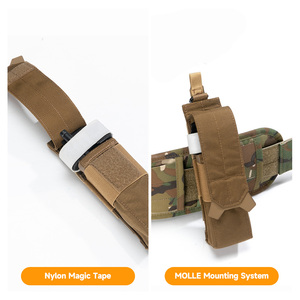 Porta <span class=keywords><strong>Torcia</strong></span> Tattico di Alta Qualità in Nylon, Cintura Portautensili con Tasca per <span class=keywords><strong>Torcia</strong></span> Portatile - Product Image 2