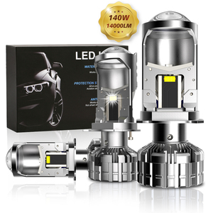 ไฟ V30ความสว่างสูง140W 14000LM โปรเจคเตอร์เลนส์สูงต่ำไฟหน้า LED H1 H7 H4 H11หลอดไฟหน้ารถ Canbus 9005 - Product Image 1