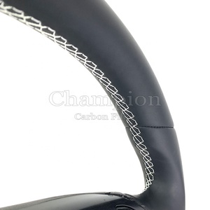 Per <span class=keywords><strong>BMW</strong></span> volante sportivo nero pelle fatta a mano volante auto per <span class=keywords><strong>BMW</strong></span> M3 E46 E39 <span class=keywords><strong>E53</strong></span> 330ci serie 325i - Product Image 3