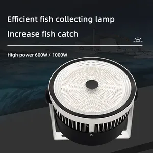 Lampu memancing di luar air Cyan Putih Hijau 1000W lampu malam memancing di atas air 110V 220V