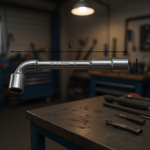 291 N Wrench 8mm <b>Socket</b> <b>Extension</b> Bar For Automotive Repair - Product Image 3