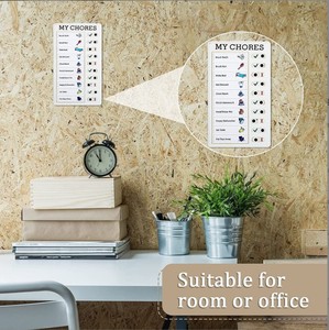 Liste de contrôle de mémo réutilisable <span class=keywords><strong>pour</strong></span> vérifier les articles et les formulaires Bonne habitude <span class=keywords><strong>Tableau</strong></span> de liste de tâches Portable RV Liste de contrôle <span class=keywords><strong>Tableau</strong></span> de mémo en plastique - Product Image 6