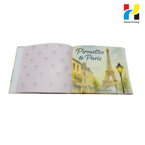 Custom Hardcover Children's Picture Book Printing Service with Custom Logo Glossy Finish <strong>Full</strong> Color Offset Printing on Art Paper - Product Image 3