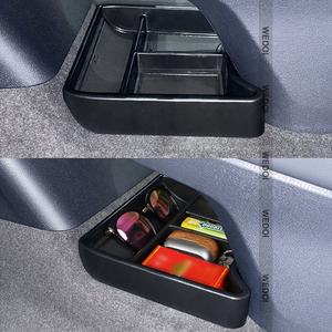 2022 scatola di immagazzinaggio dell'organizzatore della Console centrale calda per custodie per braccioli Volkswagen <span class=keywords><strong>ID.4</strong></span> accessori per supporto in vetro solare per VW <span class=keywords><strong>ID.4</strong></span> - Product Image 6