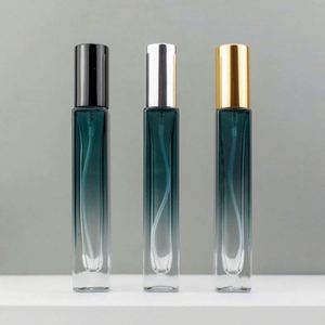 Custom Luxury 10ml Square Travel Perfume Glass Bottles Empty Refillable Fine Mist Pump Sprayer Excellent Sealing Screen Printed - Product Image 4