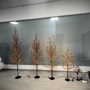 Meilleures ventes, nouvelles décorations de <span class=keywords><strong>Noël</strong></span>, arbre LED H 120 cm 150 cm 180 cm, lumière d'arbre en fil de cuivre blanc chaud pour la décoration de jardin - Product Image 6