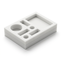 Insert d'emballage imperméable en mousse EPE blanche, mousse EVA, mousse polyuréthane pour appareils électroménagers |   Support interne amortissant les chocs