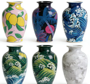 Película de Transferencia de Agua con Diseño Floral, Película de PVA Duradera y Resistente a la Decoloración <span class=keywords><strong>para</strong></span> <span class=keywords><strong>Muebles</strong></span> y Proyectos de Manualidades, Fácil de Usar - Product Image 1