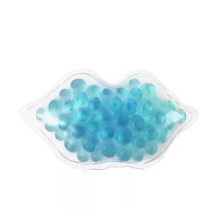 Venta al por mayor reutilizable personalizado cuentas de gel de refrigeración en forma de labios paquete de hielo caliente paquete de hielo de labios paquete de hielo de gel paquete de hielo - Product Image 3