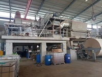 Máquina reciclada de papel usado Máquina para hacer pulpa de madera Línea de producción de papel Máquina para hacer papel tisú