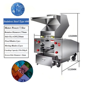 Cassava Leaves Grinding Pepper Sugar Herbs <b>Grain</b> Spice Food Crusher <b>Machine</b> - Product Image 5