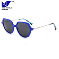 Monture de prescription ovale en acétate sur mesure OEM, taille 51-18-142, polarisée UV400 pour adultes unisexes, MOQ flexible (100 pièces)