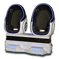Chaise d'oeufs VR adaptée à DeePoon E3-C DPVR avec taux de rafraîchissement 70Hz et effets 3D IMAX et 3D réaliste