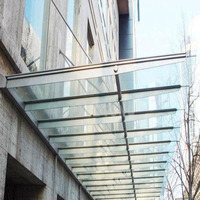 Panneaux de verre isolant double vitrage trempé laminé de sécurité, dôme de toit solaire plat, fenêtre de toit, auvent, prix