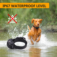 Elektronisches Anti-Bell-Halsband mit 100 Stufen für Hundetraining und Schockfunktion