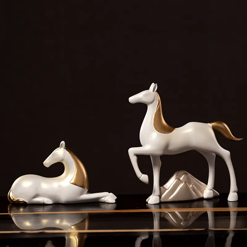 Professionele Fabrikant Leverancier Amerikaanse Kamer Decoratie Thuis Paard Artware