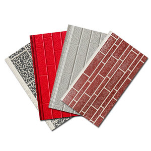 16Mm Bên Ngoài Cách Điện Kim Loại Khắc Hội Đồng Quản Trị <span class=keywords><strong>PU</strong></span> Bọt Polyurethane Bánh Sandwich Bảng Điều Khiển Trên Tường - Product Image 3